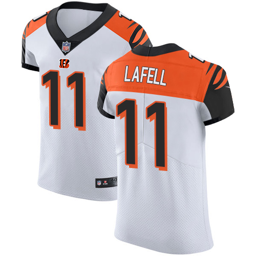 Nike Bengals #11 Brandon LaFell White Men's Stitched NFL Vapor Untouchable Elite Jersey - Click Image to Close